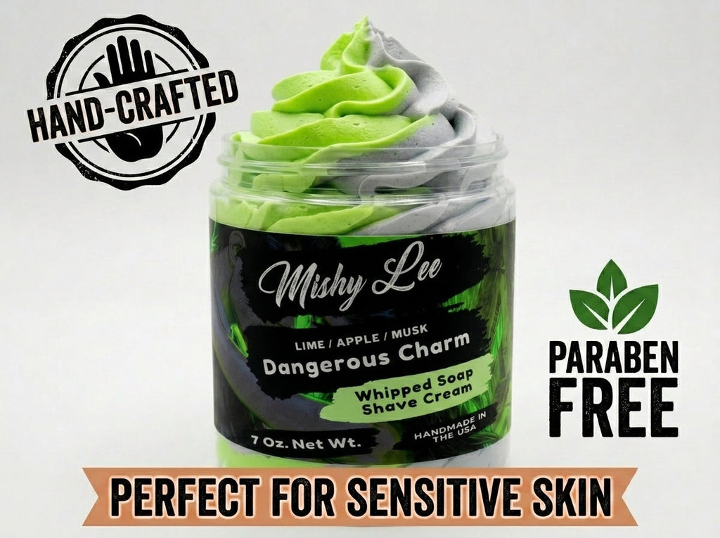 Crème fouettée à raser et savon pour homme Dangerous Charm