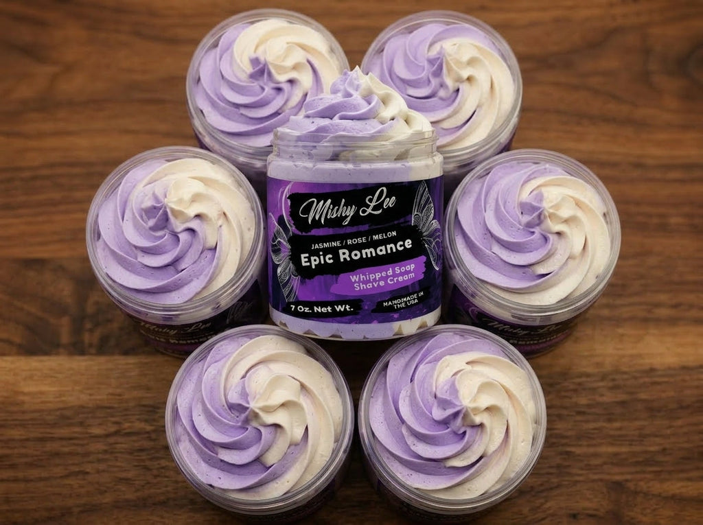 Crème fouettée pour le corps et de rasage Epic Romance