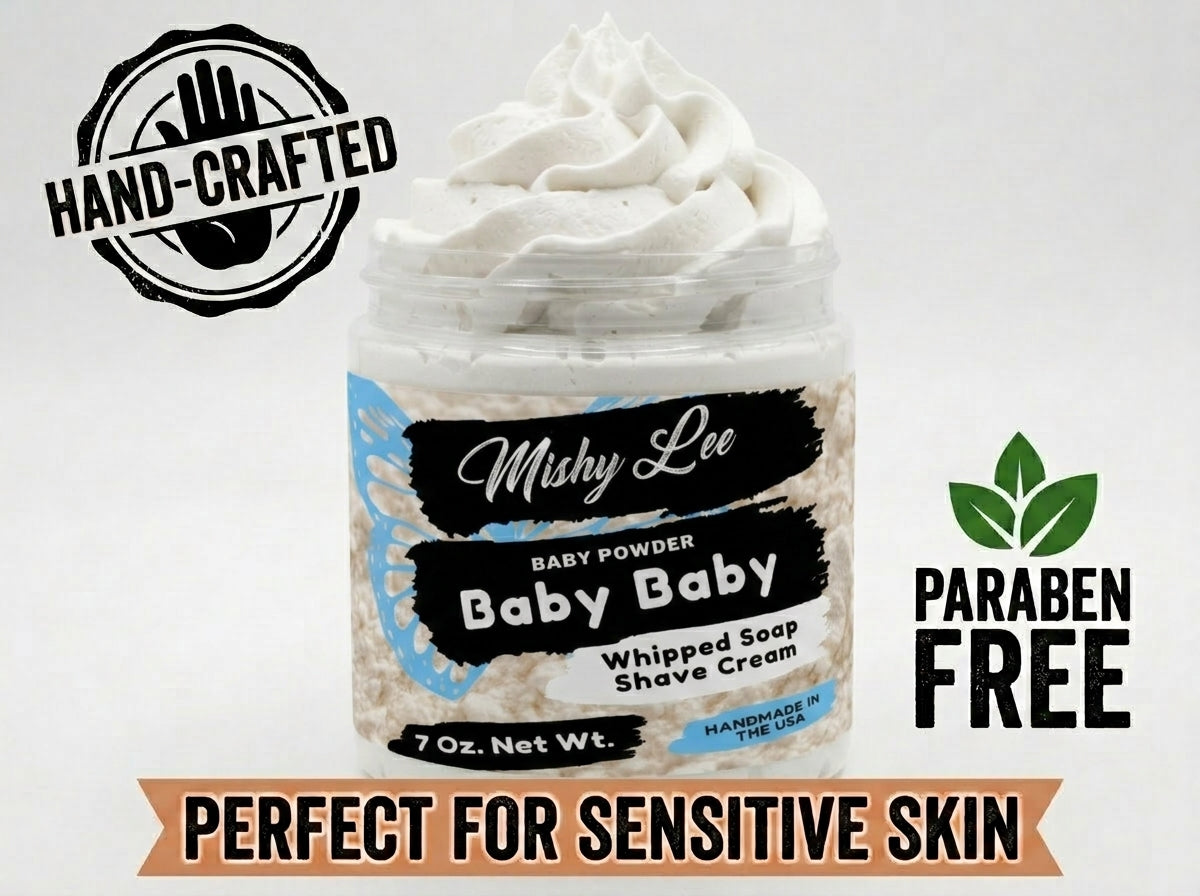 Crème fouettée et à raser Baby Baby