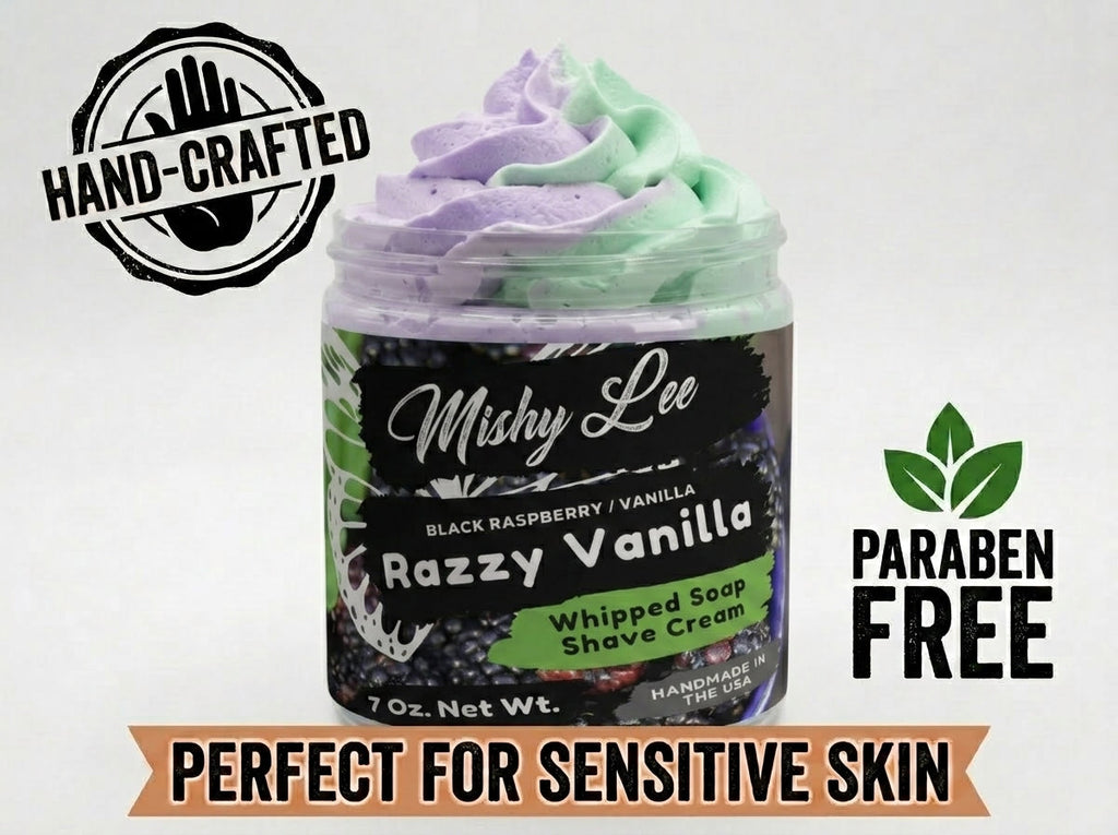 Savon fouetté et crème à raser Razzy Vanilla