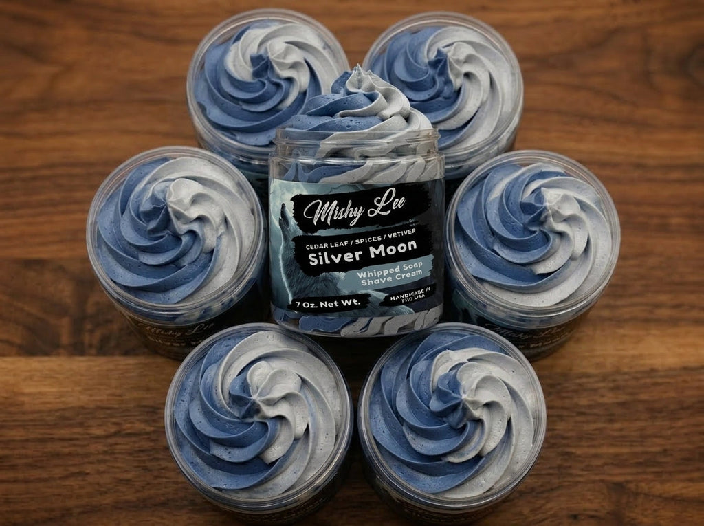 Crème de Rasage et Savon Fouetté Homme Silver Moon