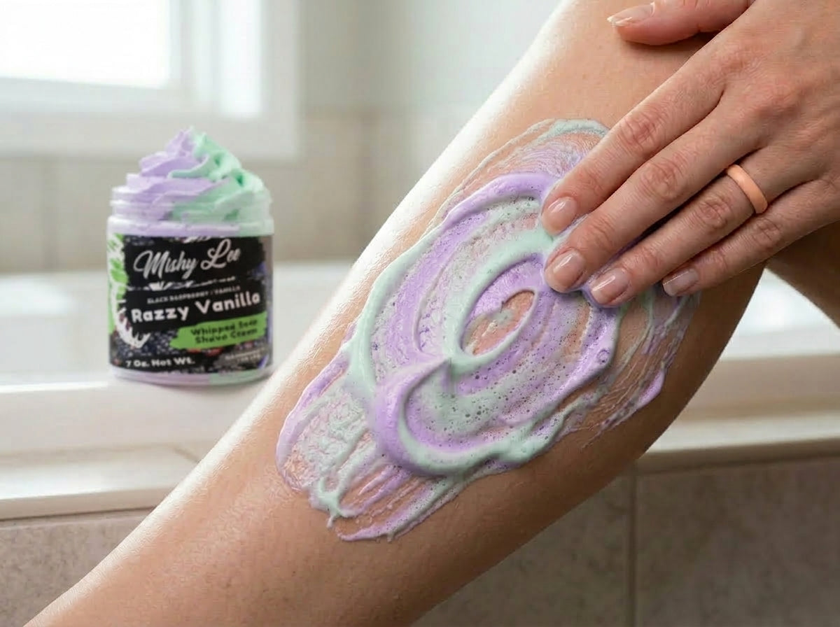 Savon fouetté et crème à raser Razzy Vanilla