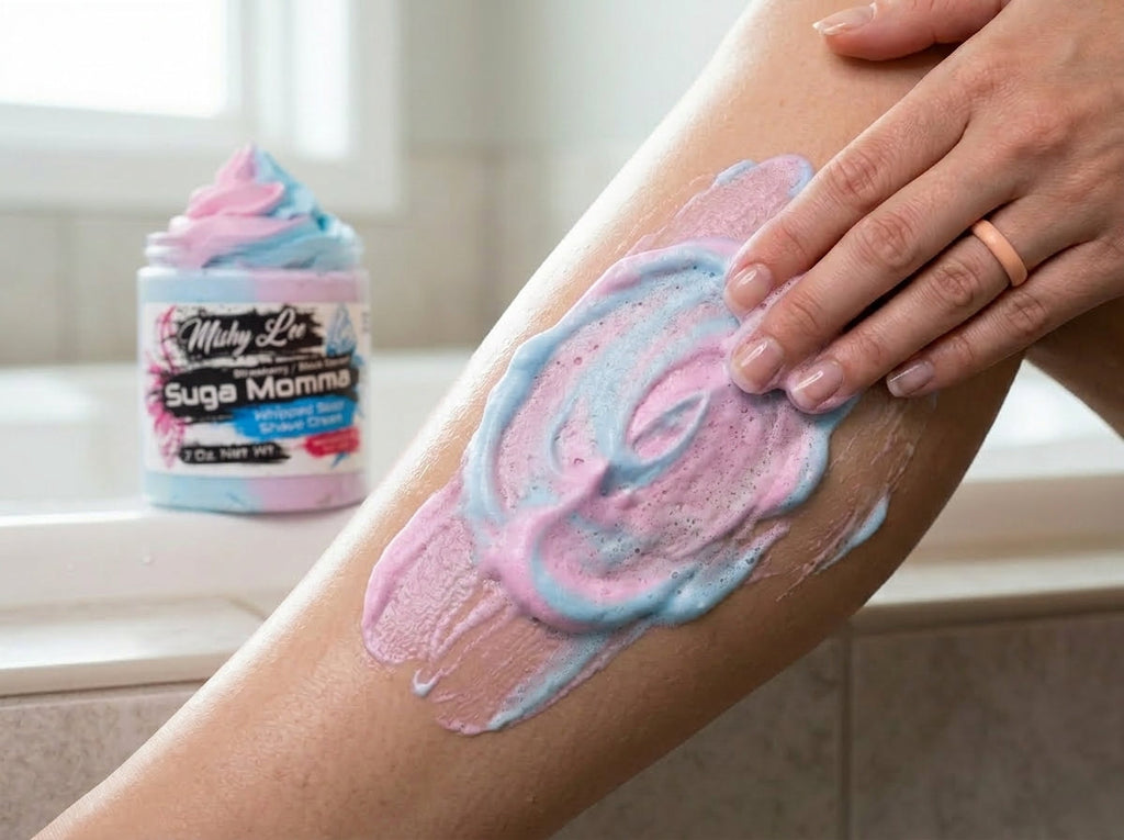 Crème de rasage et savon fouettés Suga Momma
