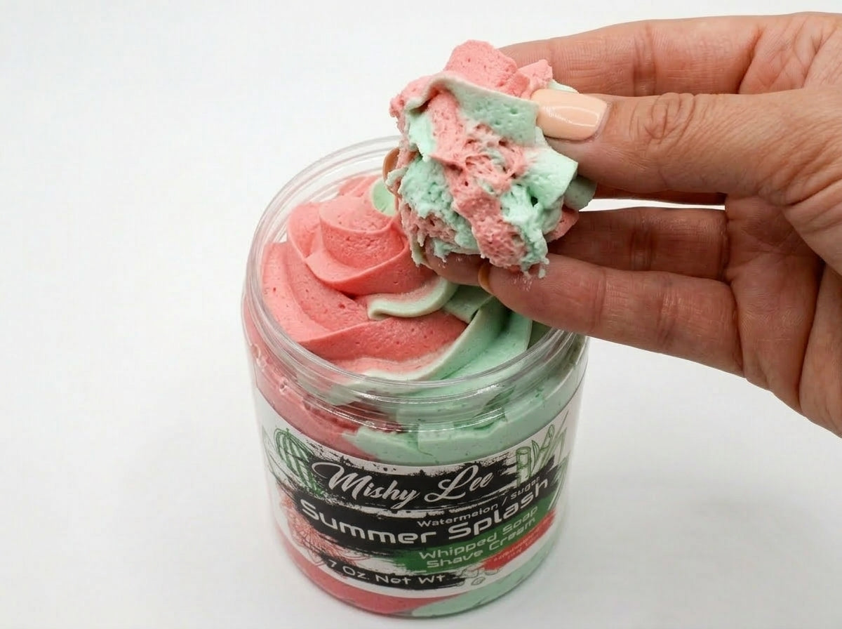 Crème Fouettée Lavante et Rasante Summer Splash