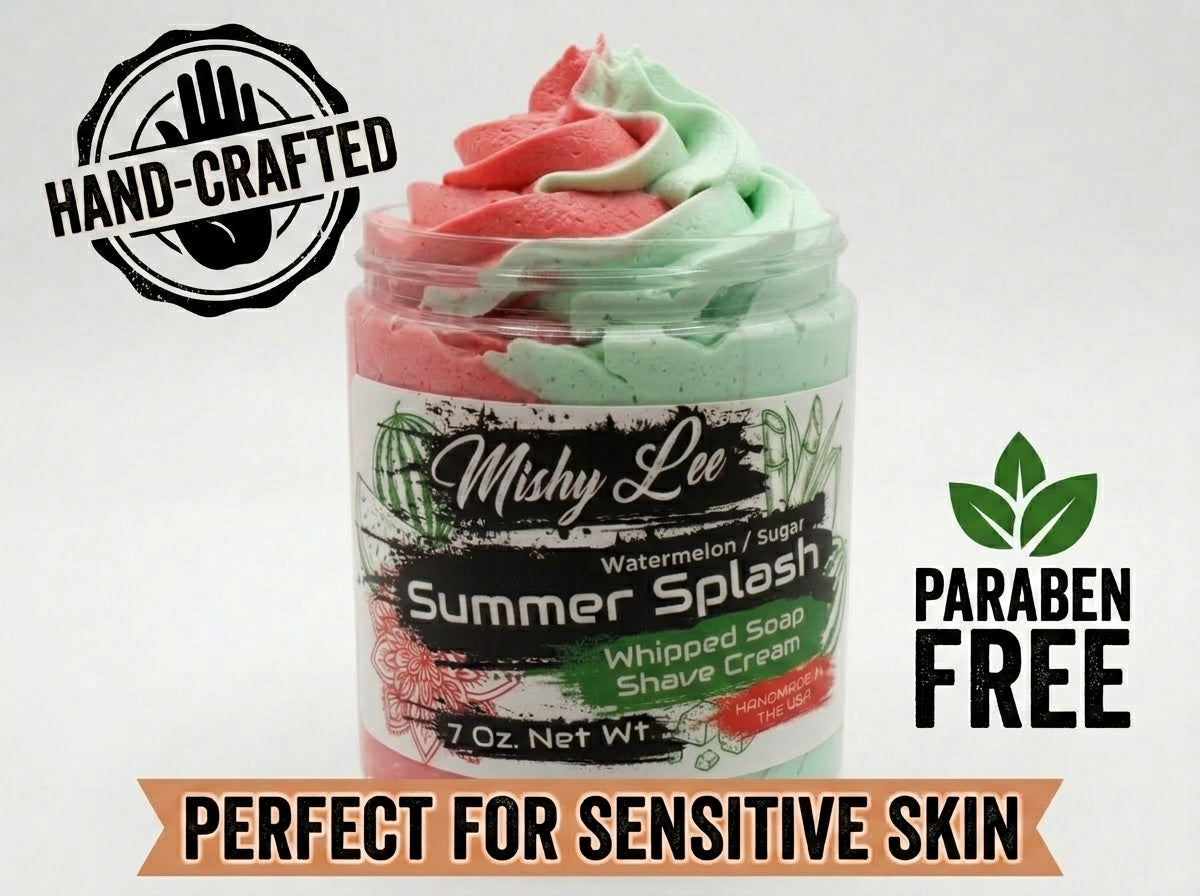 Crème Fouettée Lavante et Rasante Summer Splash