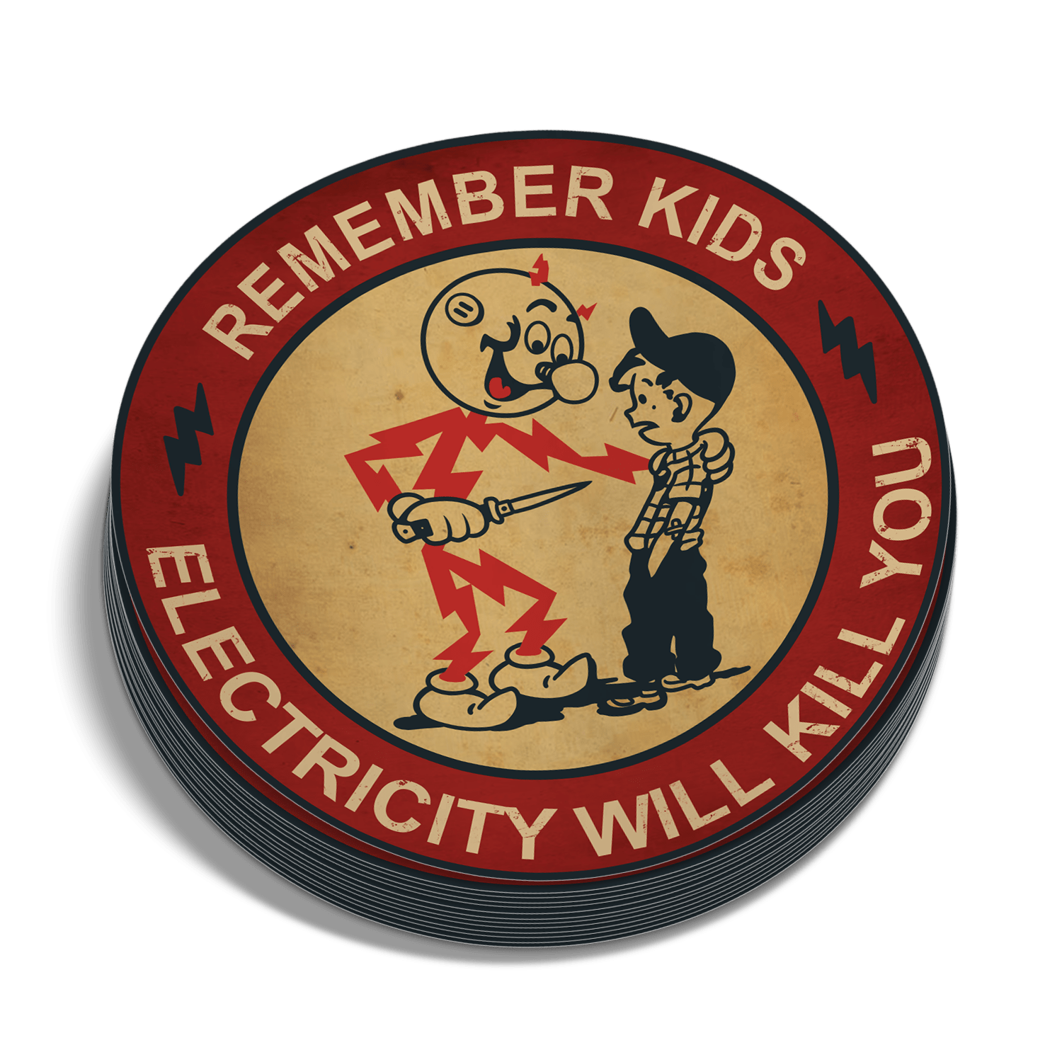 Autocollant de 5 pouces « Remember Kids »