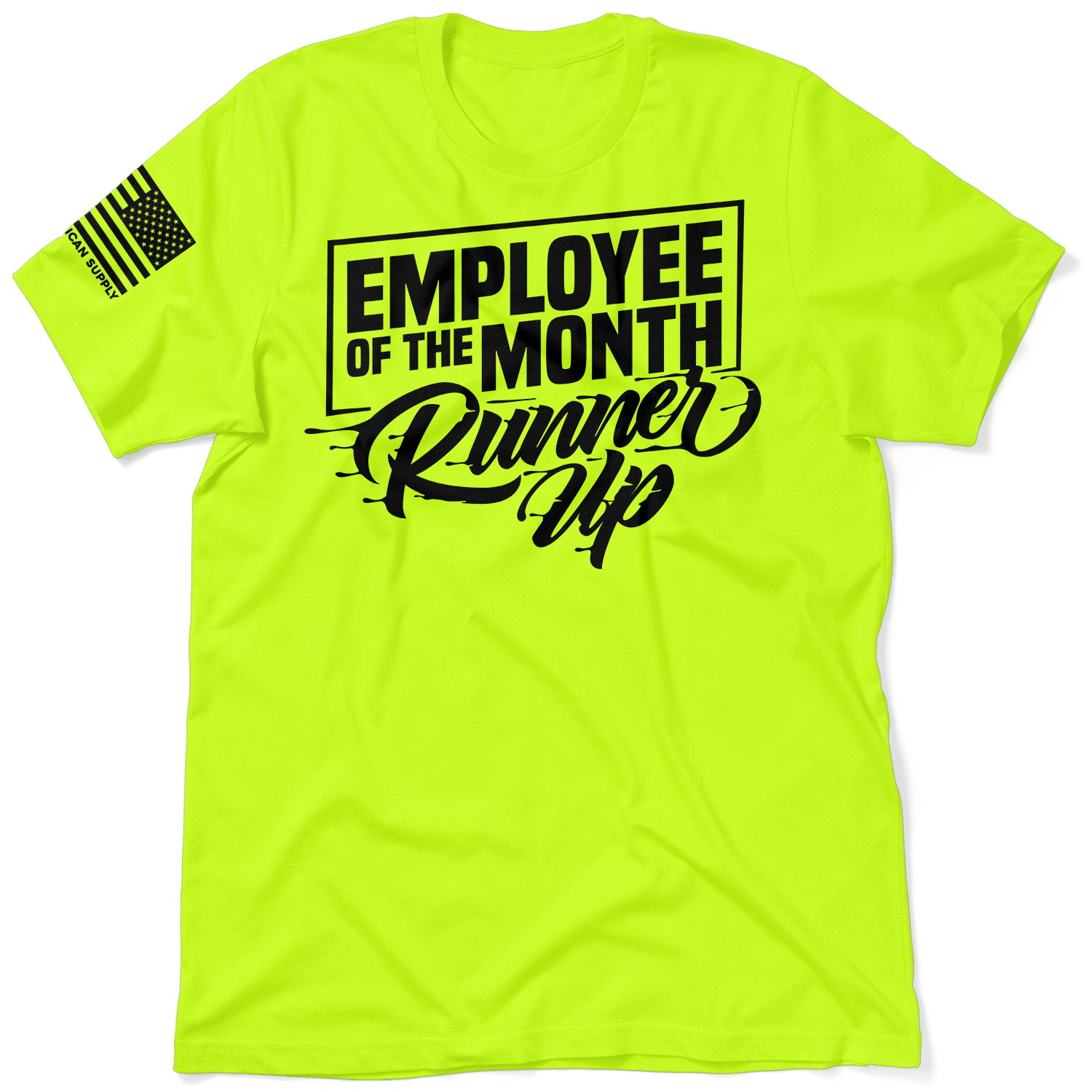 Deuxième place - T-shirt Jaune Sécurité