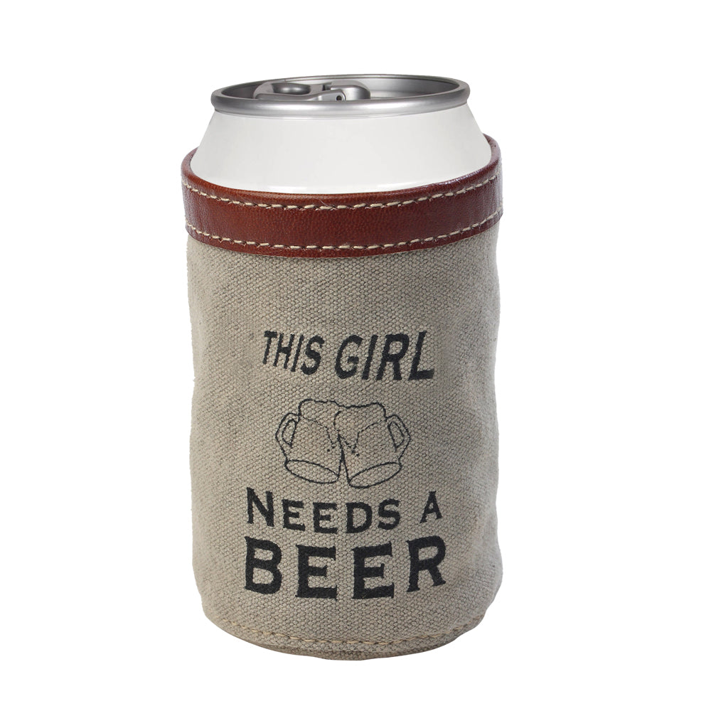 Cette fille a besoin d'un porte-canette de bière