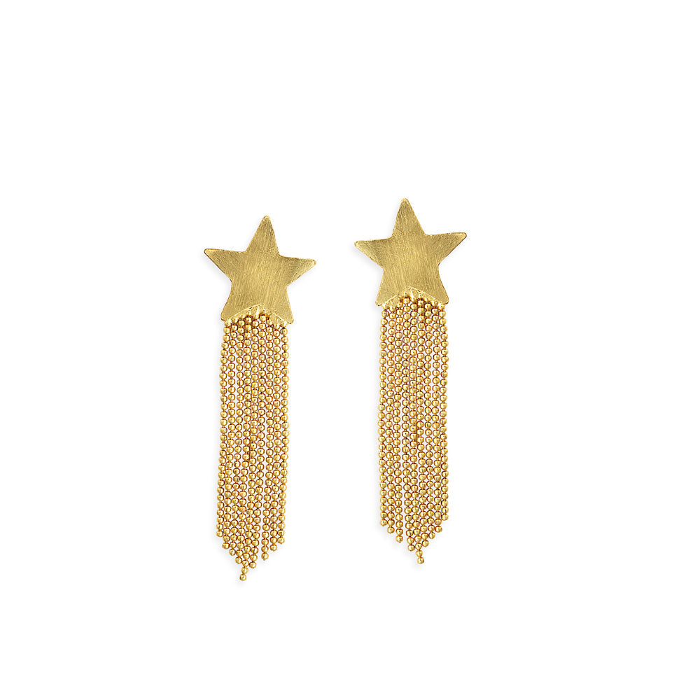 Boucles d'oreilles étoiles filantes