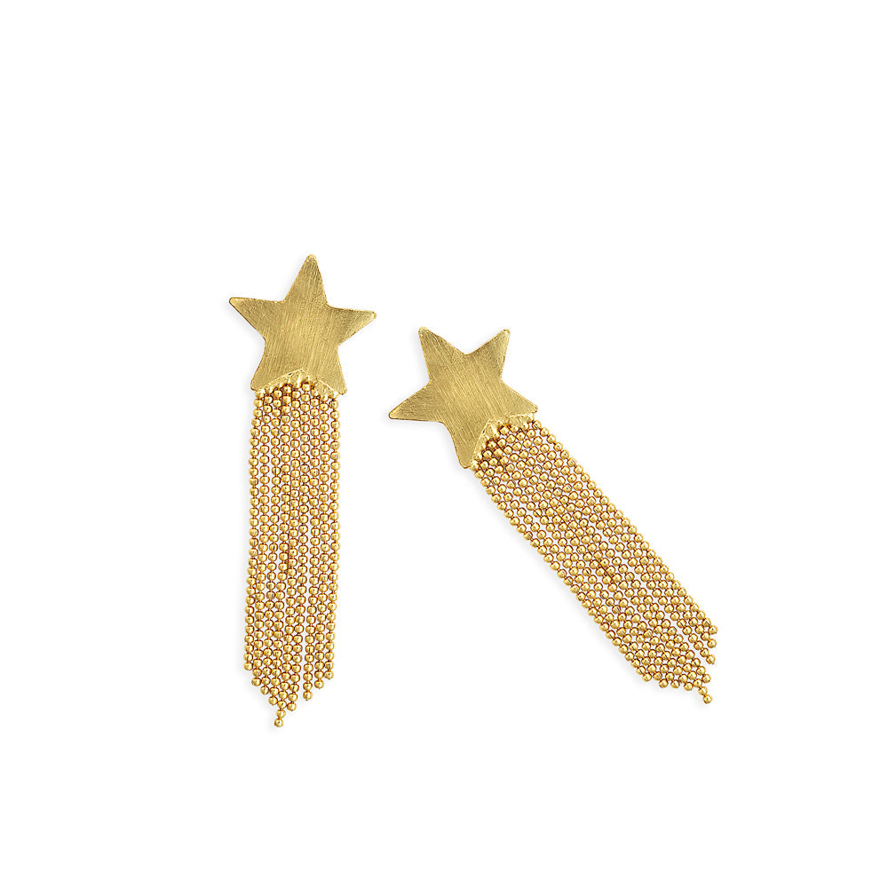 Boucles d'oreilles étoiles filantes