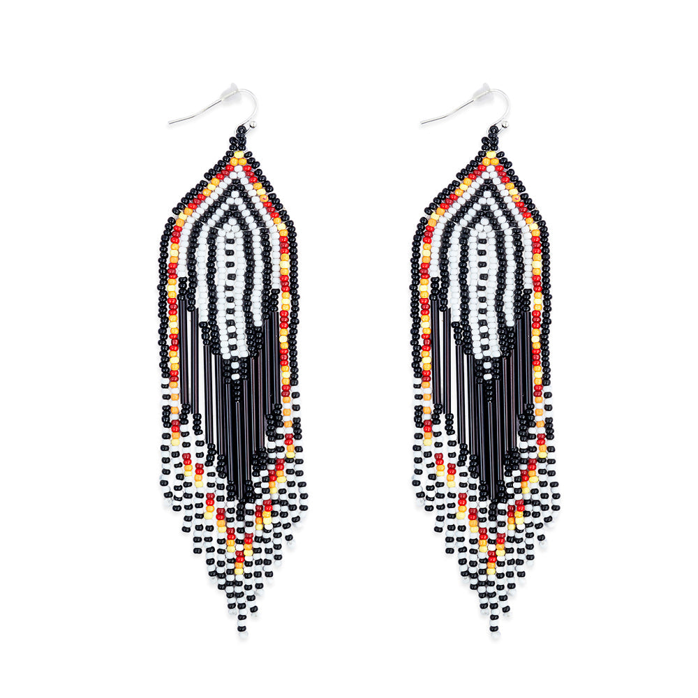 Boucles d'oreilles perlées L'amour à l'aube
