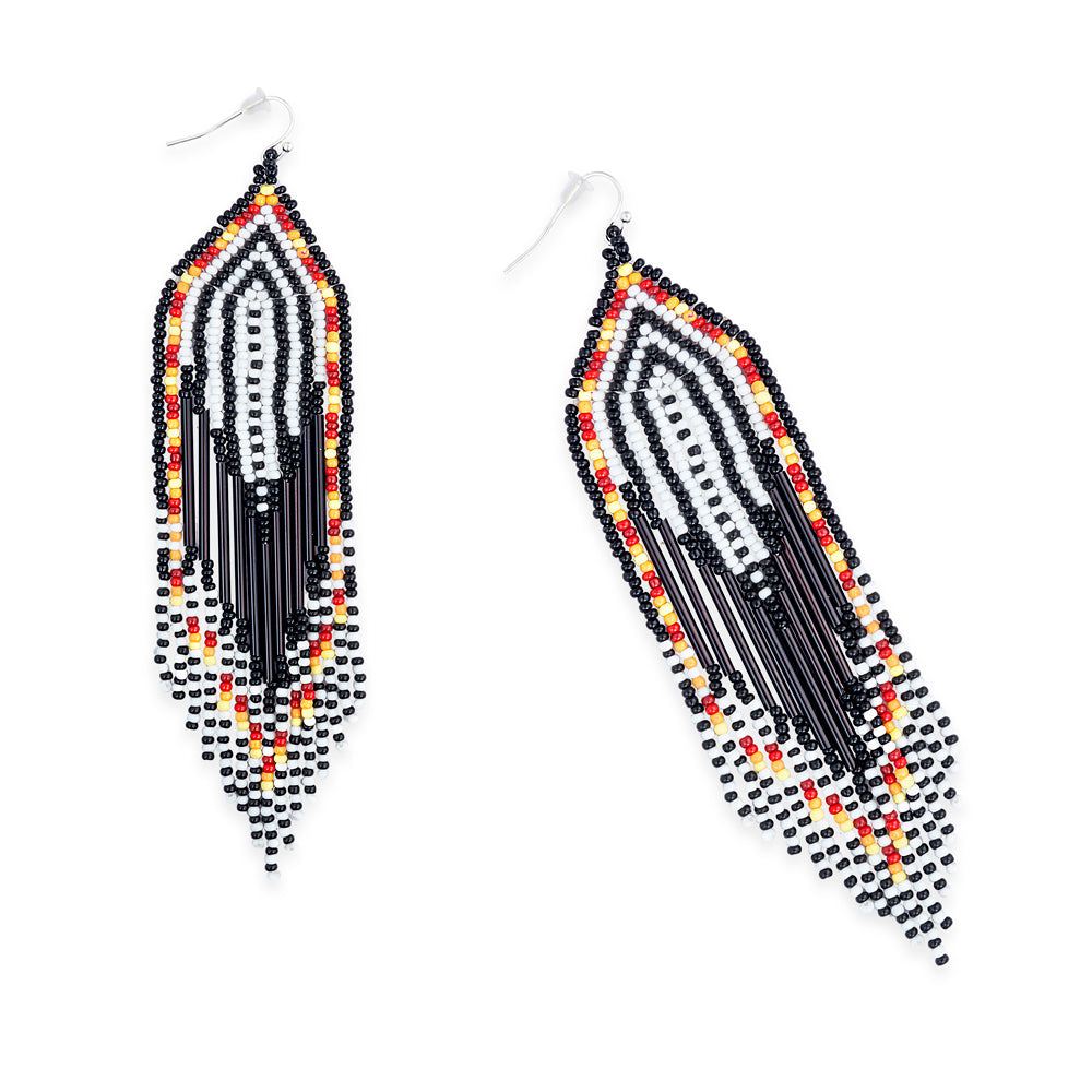 Boucles d'oreilles perlées L'amour à l'aube