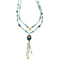 Collier Bluestone Shine Strand