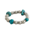Bracelet rond quatre pierres