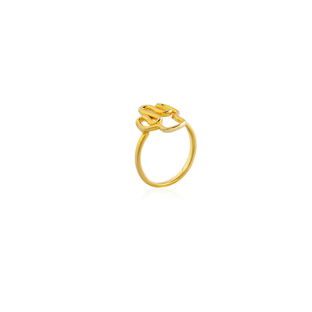Bague Cactus Doré