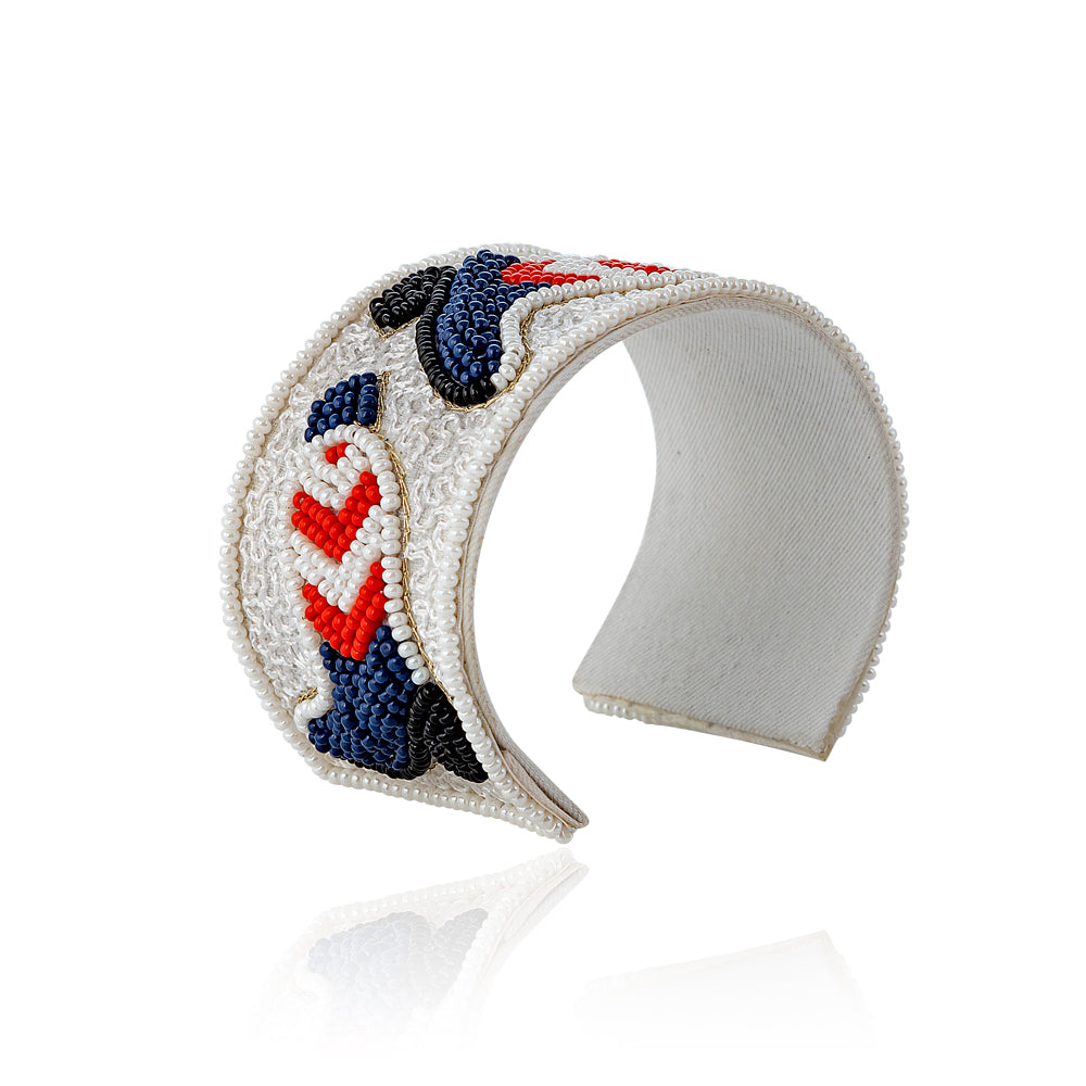 Bracelet manchette perlé Texas Spirit