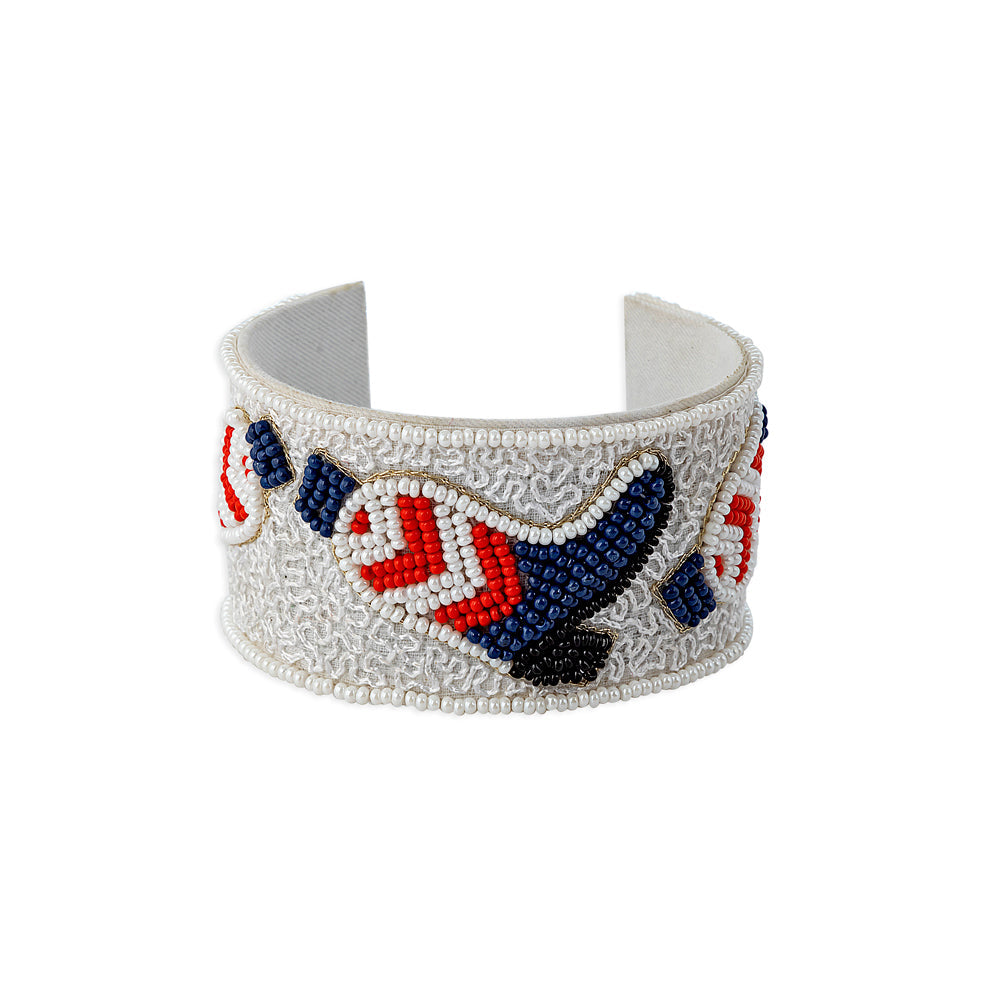 Bracelet manchette perlé Texas Spirit
