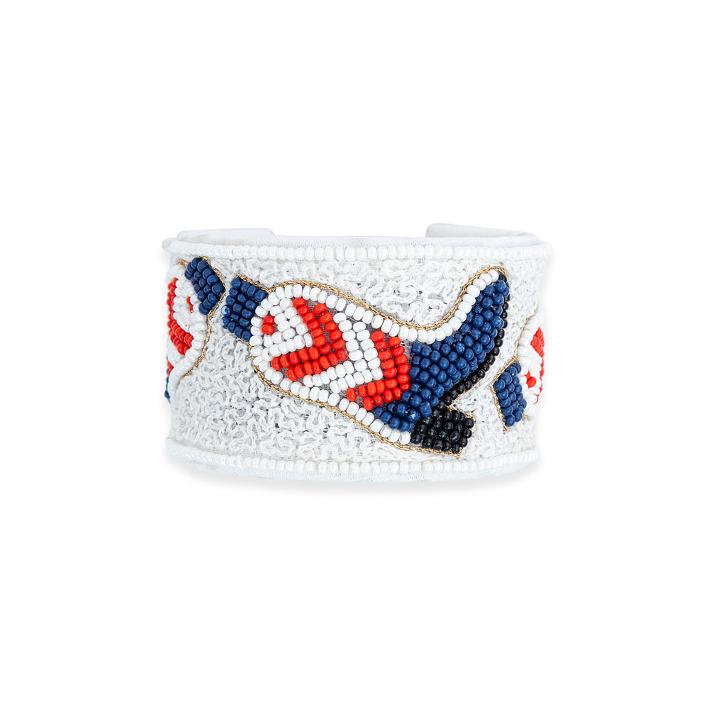 Bracelet manchette perlé Texas Spirit