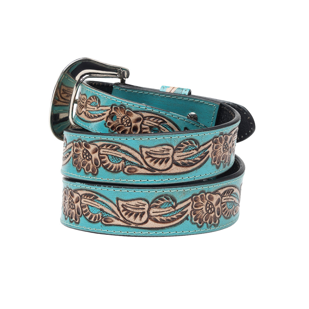 Ceinture pour femme en cuir repoussé Canyon Shadow