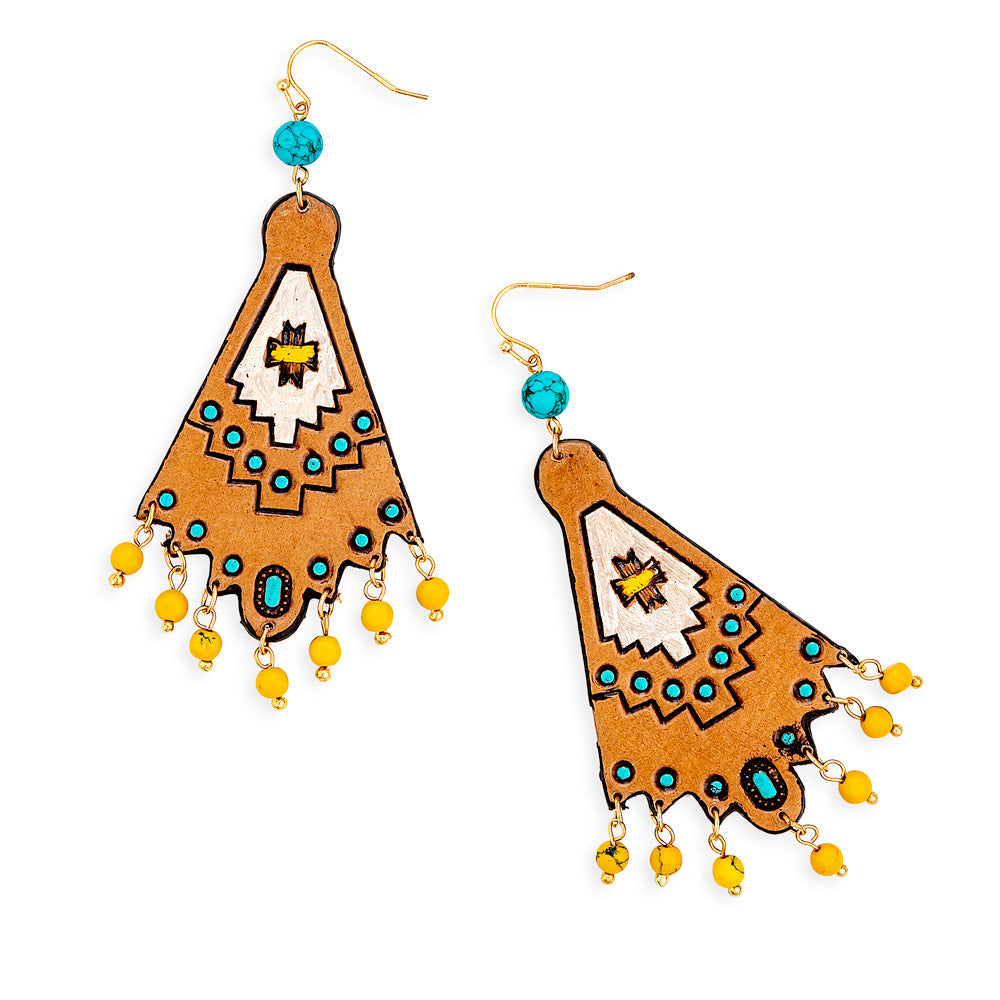 Boucles d'oreilles Soleil Adobe