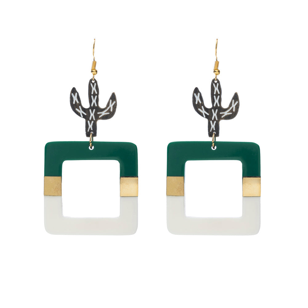 Boucles d'oreilles Cactus Dactus