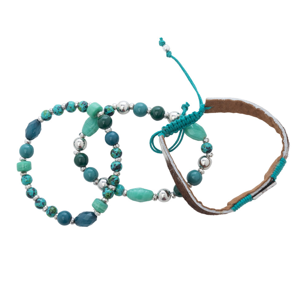 Bracelet Elandra empilé