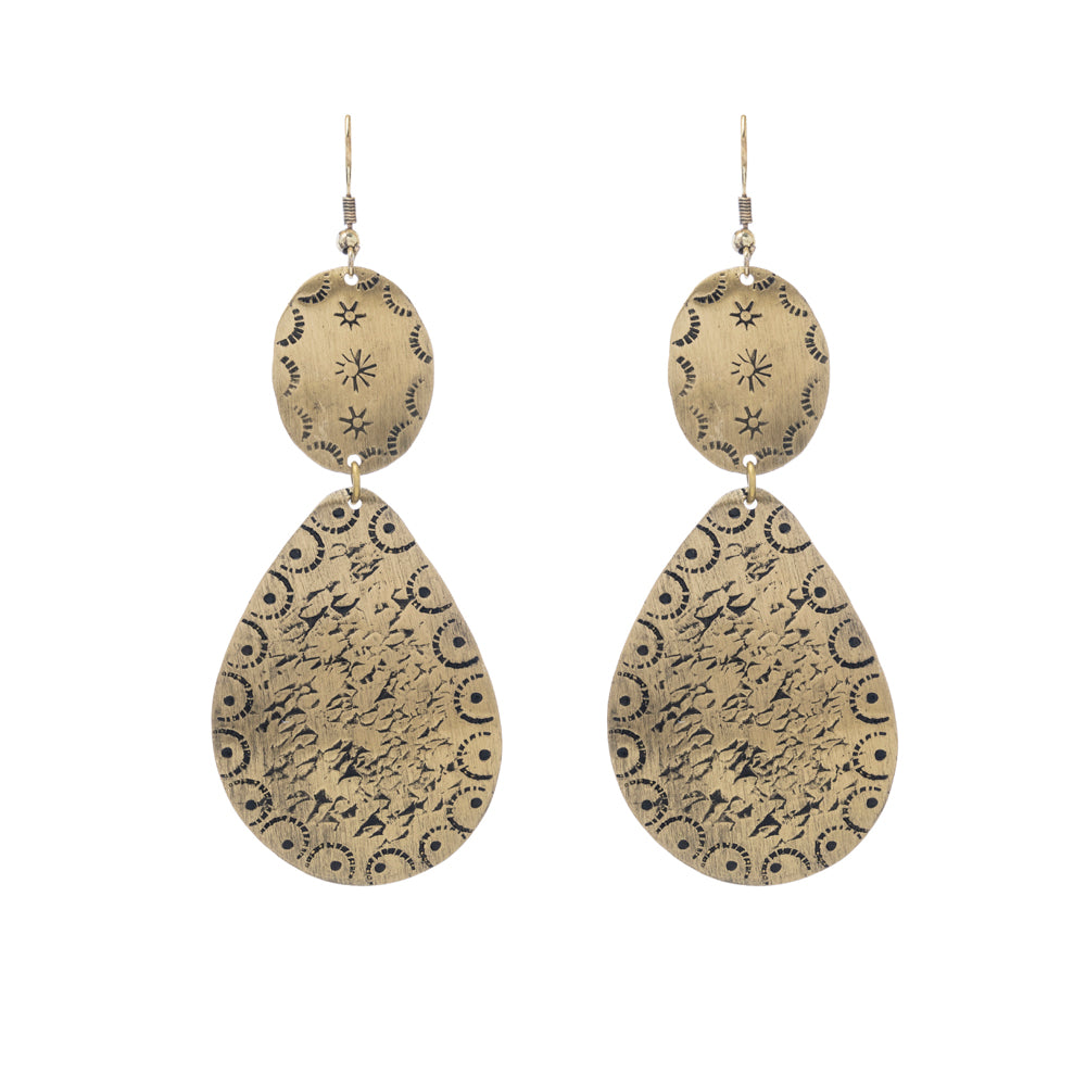 Boucles d'oreilles Golden Springs