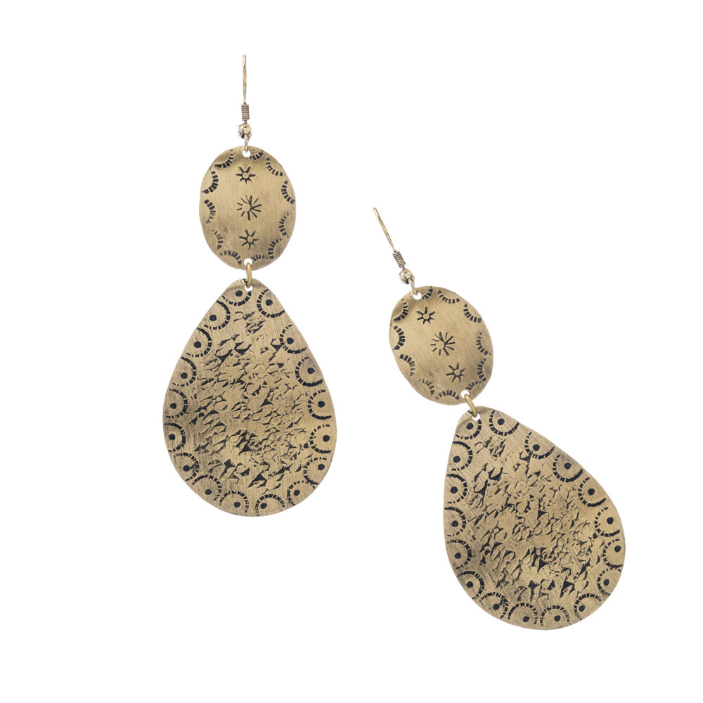 Boucles d'oreilles Golden Springs