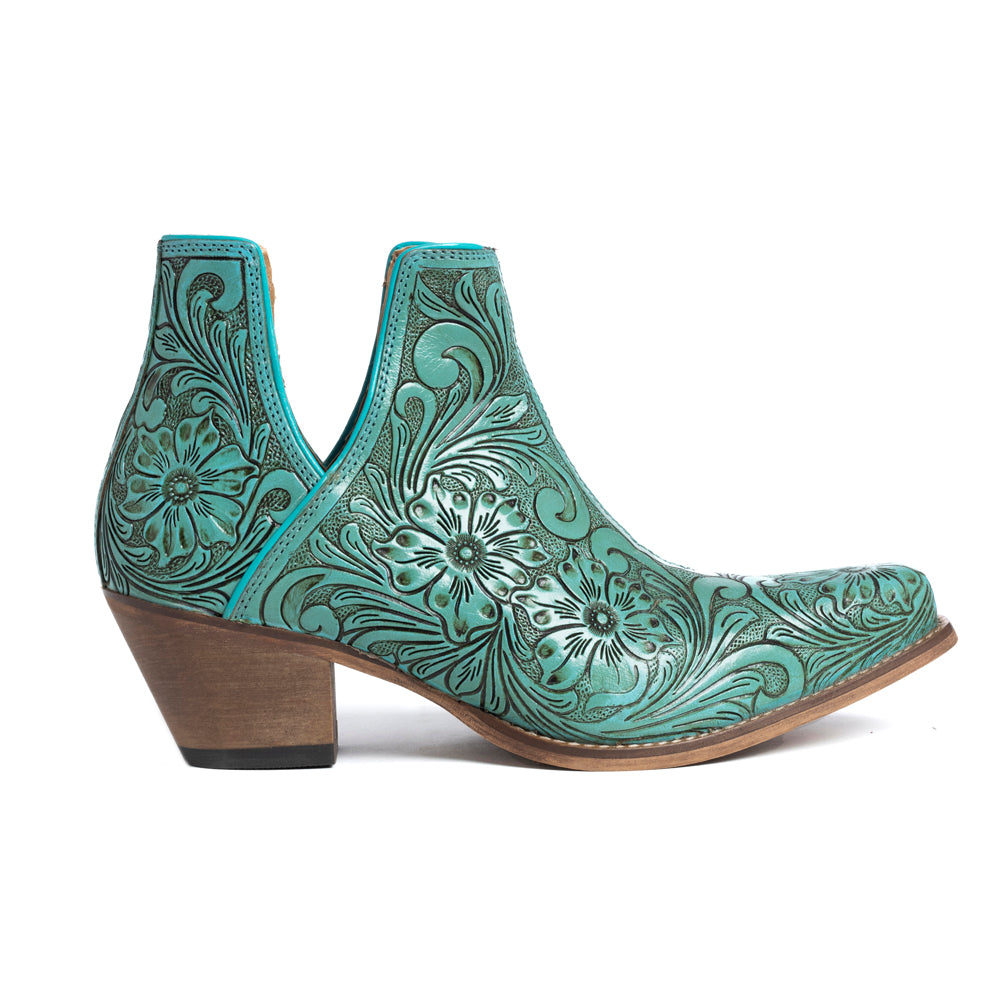 Chaussons ciselés High Mesa turquoise