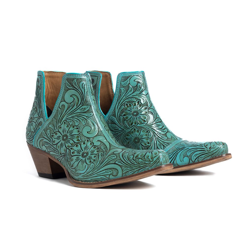 Chaussons ciselés High Mesa turquoise