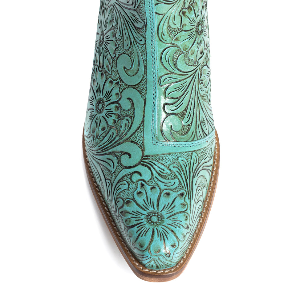 Chaussons ciselés High Mesa turquoise