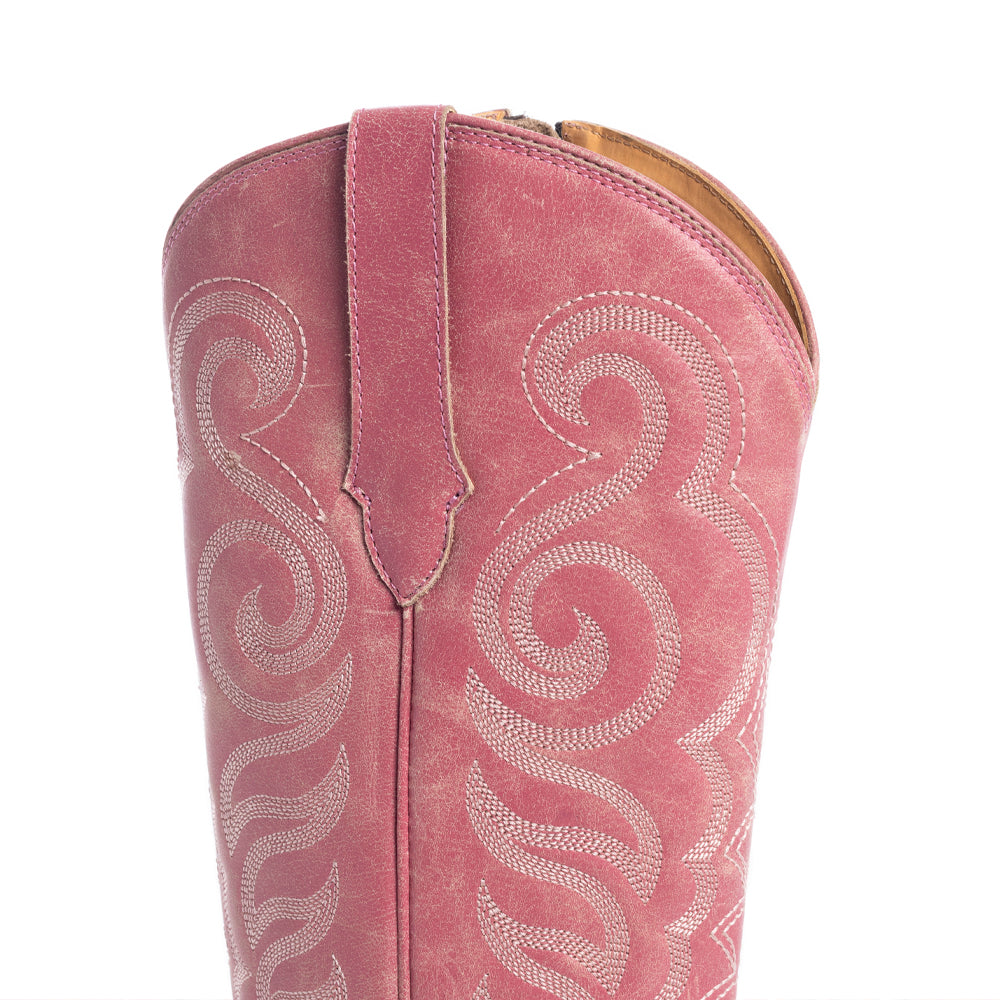 Bottes en cuir Nalejandra Rose