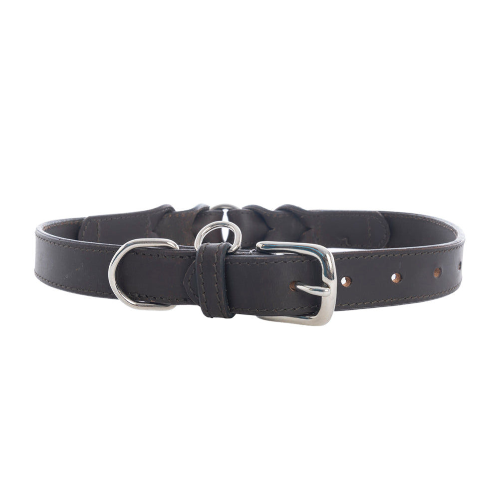 Collier Topside pour chien en ébène