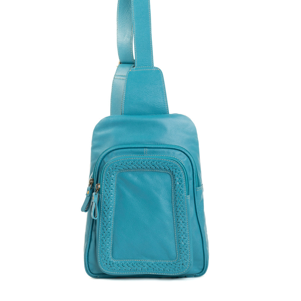 Sac Bandoulière Willow Canyon Bleu Rivière