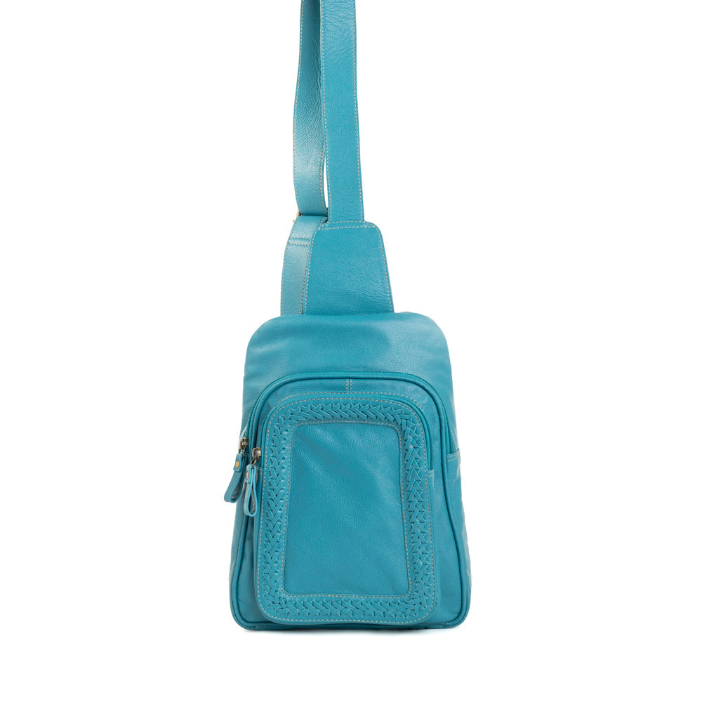 Sac Bandoulière Willow Canyon Bleu Rivière