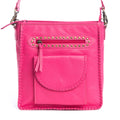 Sac en cuir Ninnekah magenta