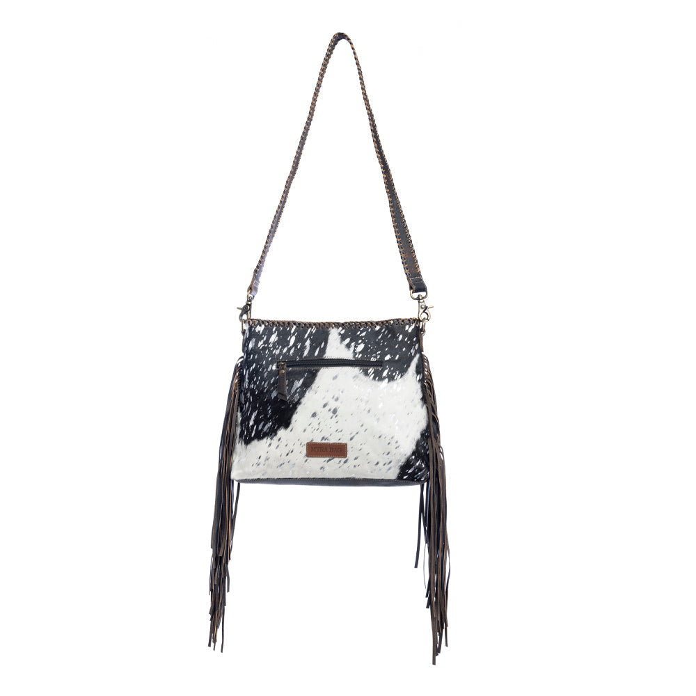 Sac Valley Brook en cuir repoussé, coloris charbon