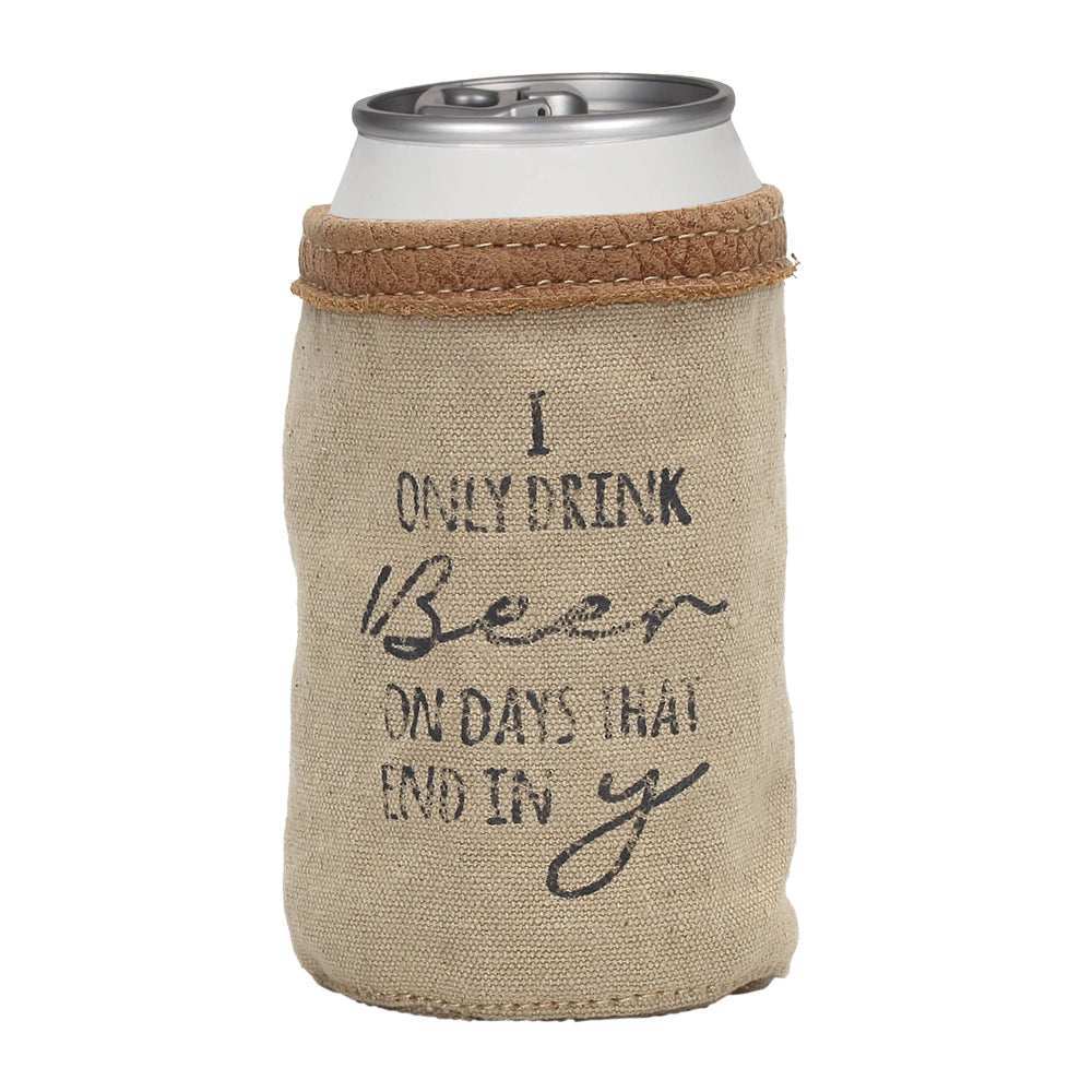 Porte-canette Je ne bois que de la bière