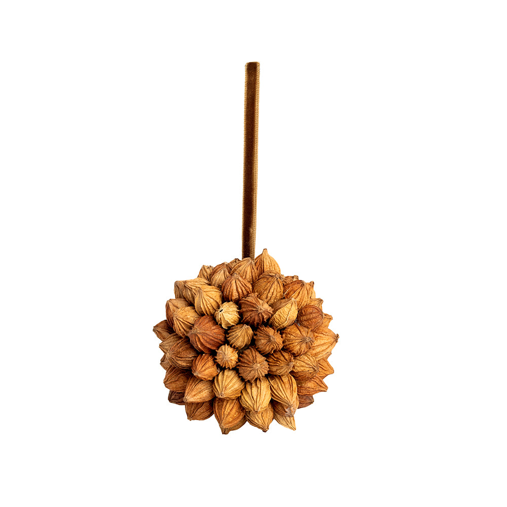 Ornement de grappe de noix des Fêtes