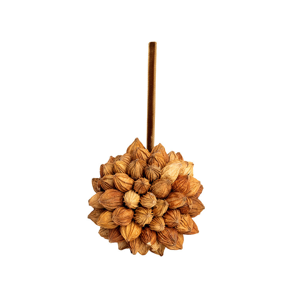 Ornement de grappe de noix des Fêtes