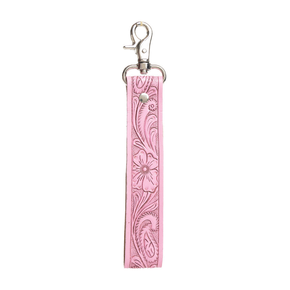 Porte-clés Fleur des champs rose