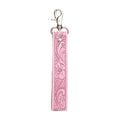 Porte-clés Fleur des champs rose