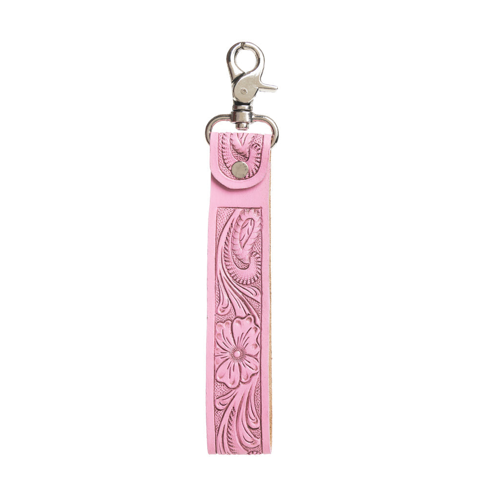Porte-clés Fleur des champs rose