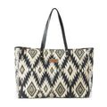 Sac de voyage Weekender esprit tribal noir et blanc