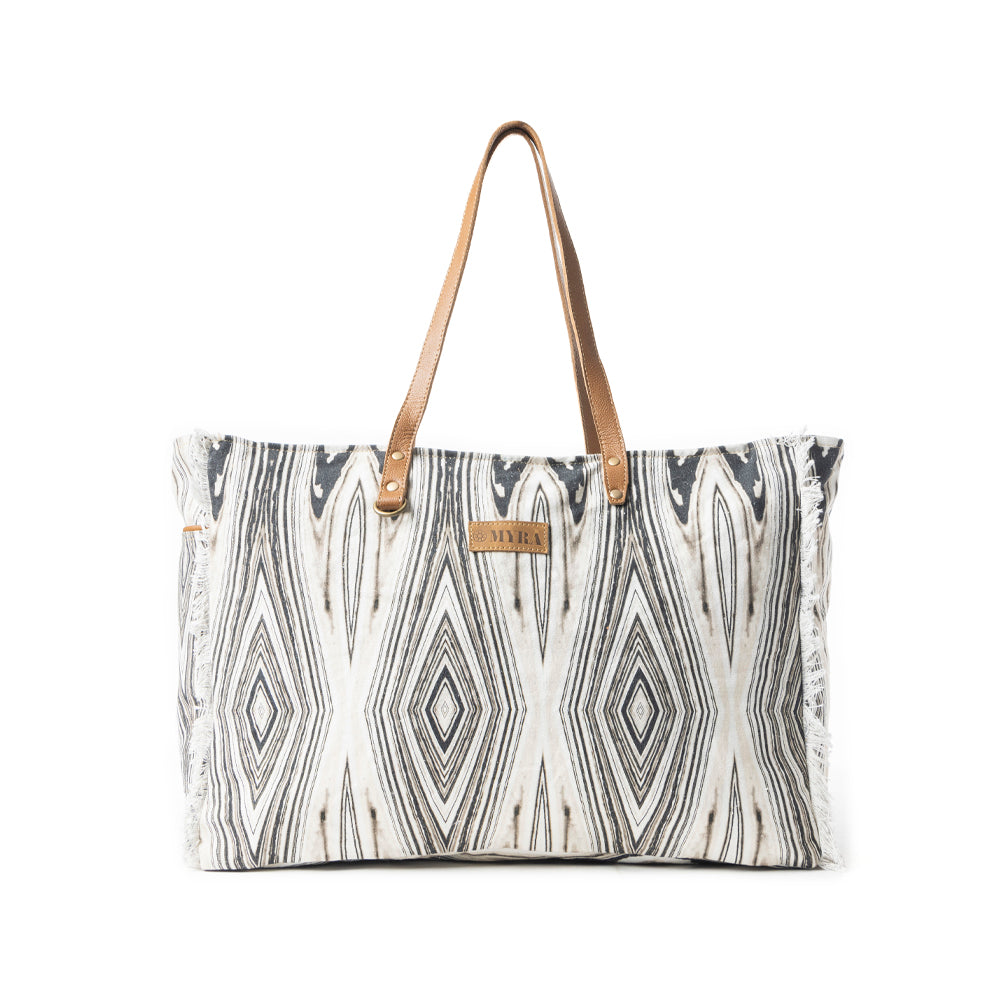 Sac de Voyage Tribal Spirit Adventure en Blanc Cassé