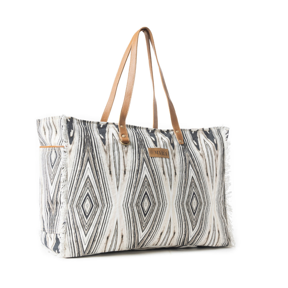 Sac de Voyage Tribal Spirit Adventure en Blanc Cassé