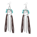 Boucles d'oreilles Mesa South à franges