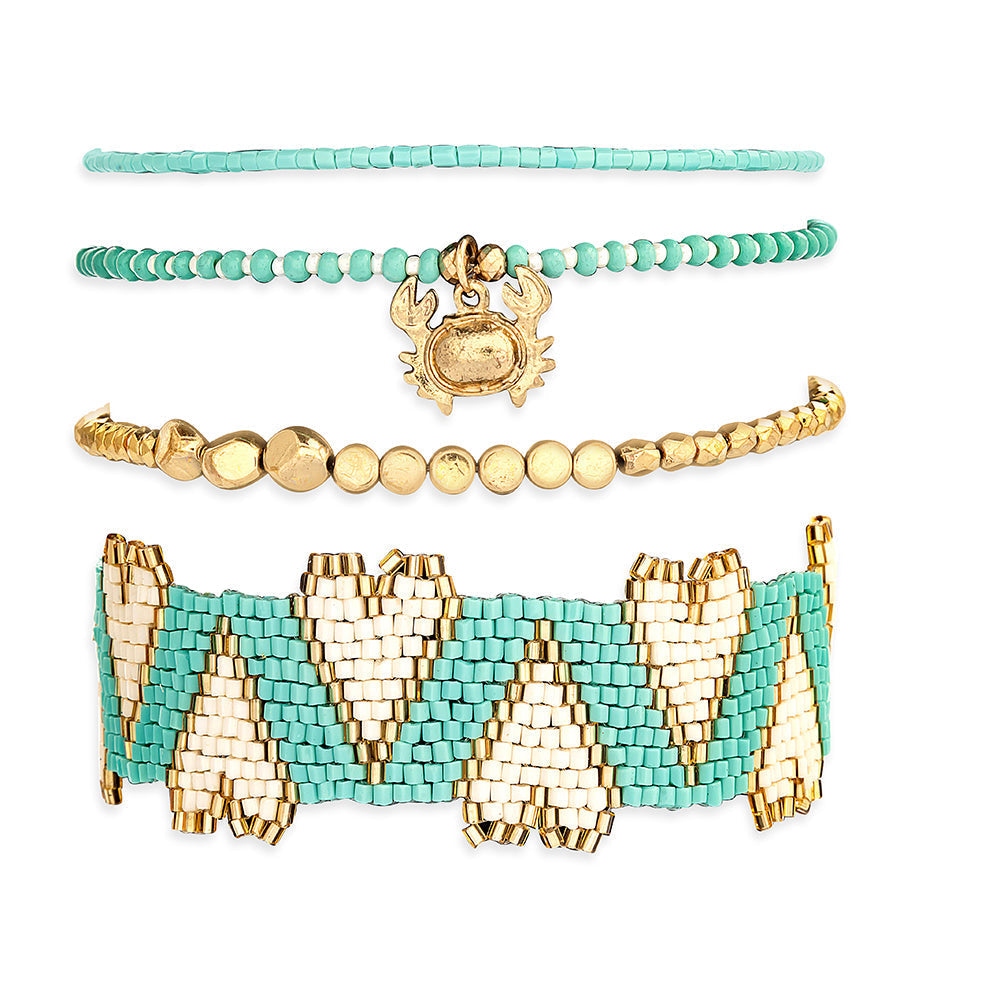 Bracelet Amour Infini turquoise