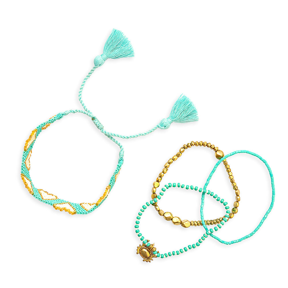 Bracelet Amour Infini turquoise
