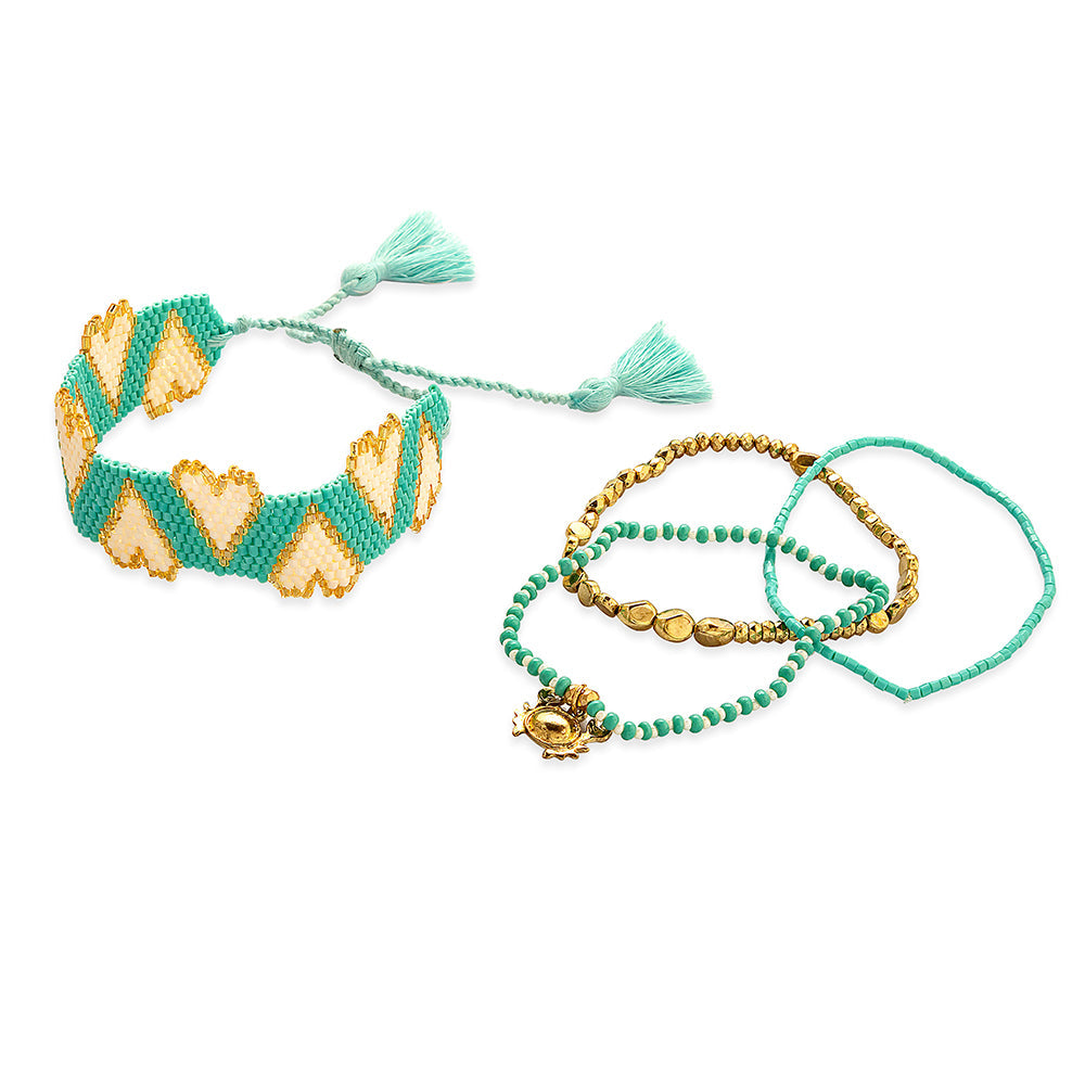 Bracelet Amour Infini turquoise